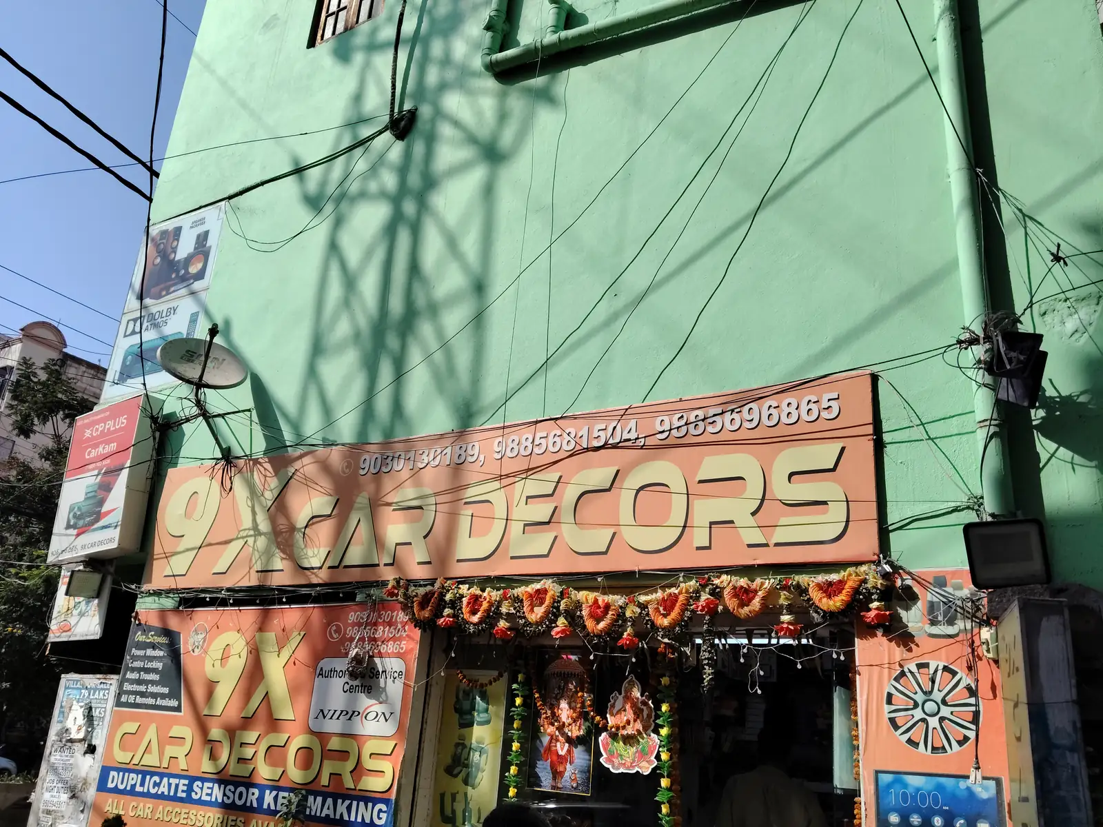 9X Car Decors, storefront