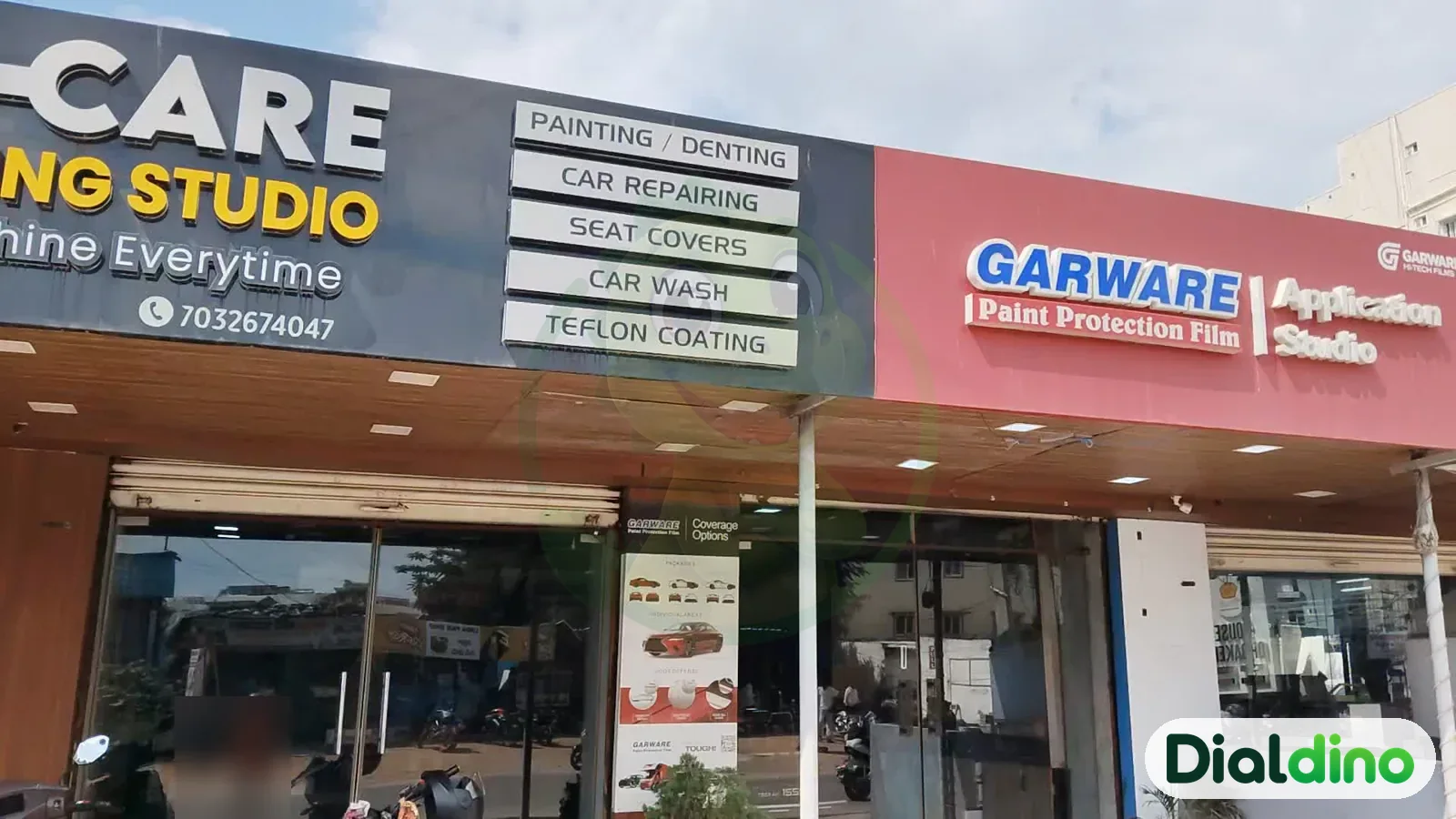 F9 Car Care & Detailing Studio, services boards