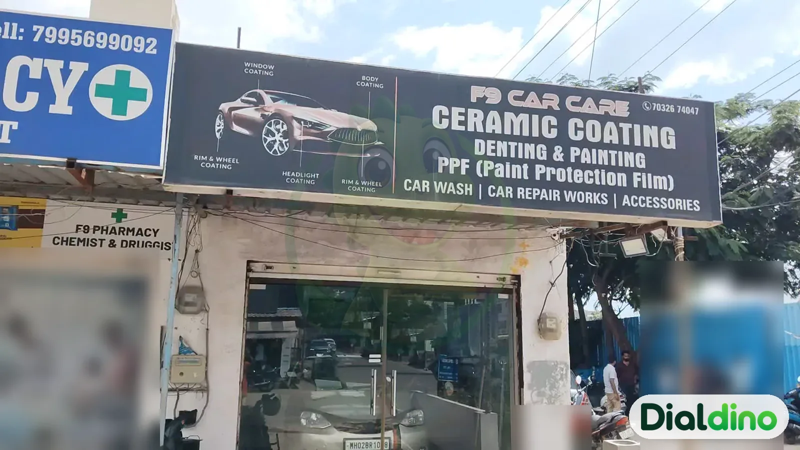 F9 Car Care, storefront