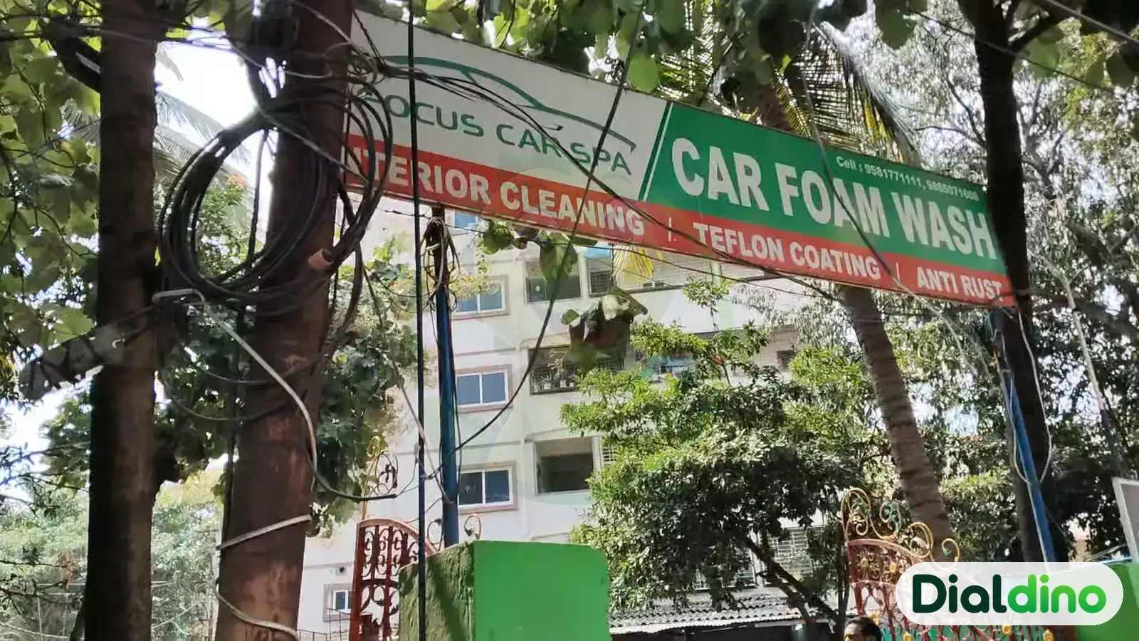 Focus Car Spa, signboard