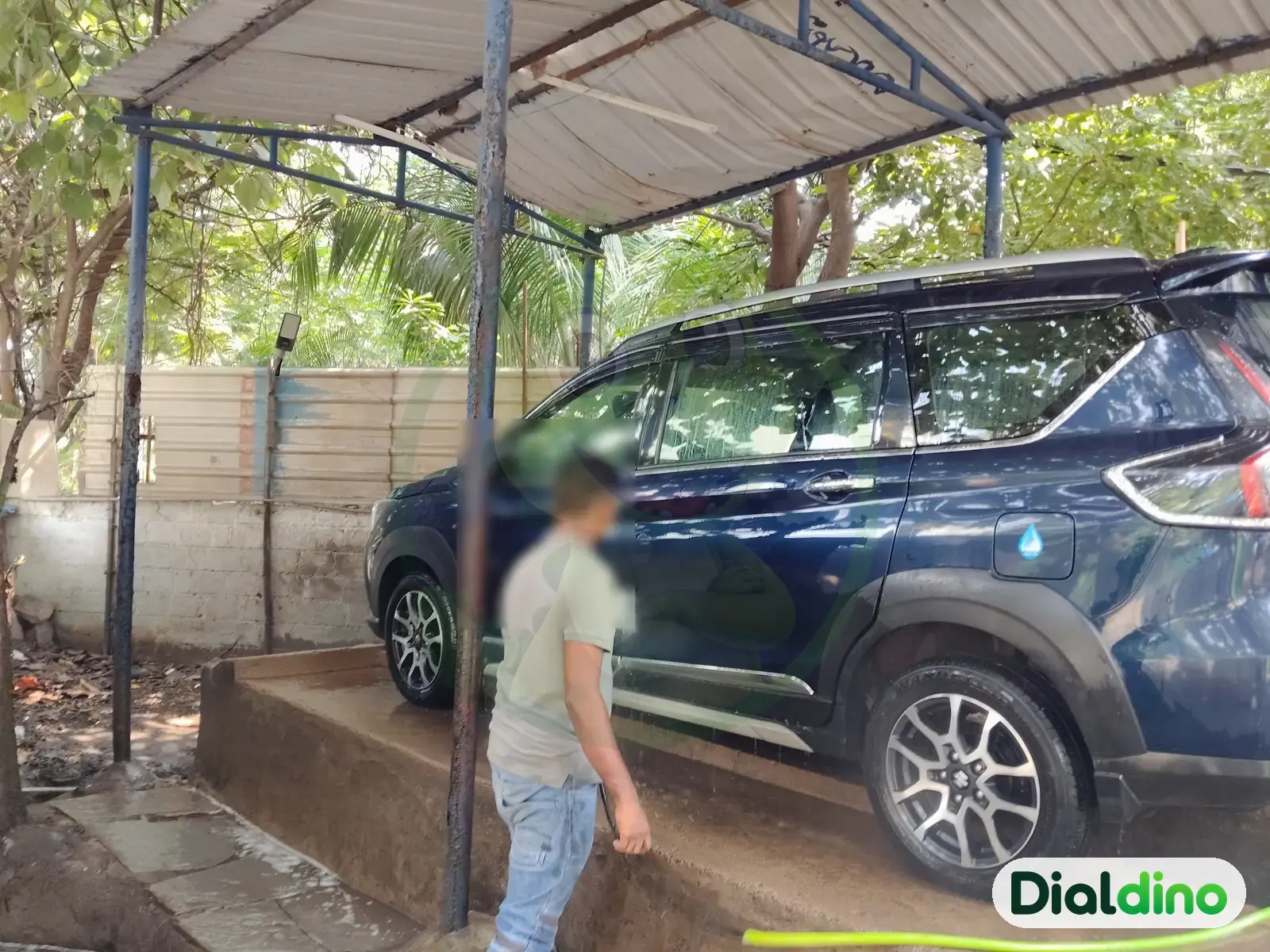 Focus Car Spa, washing area
