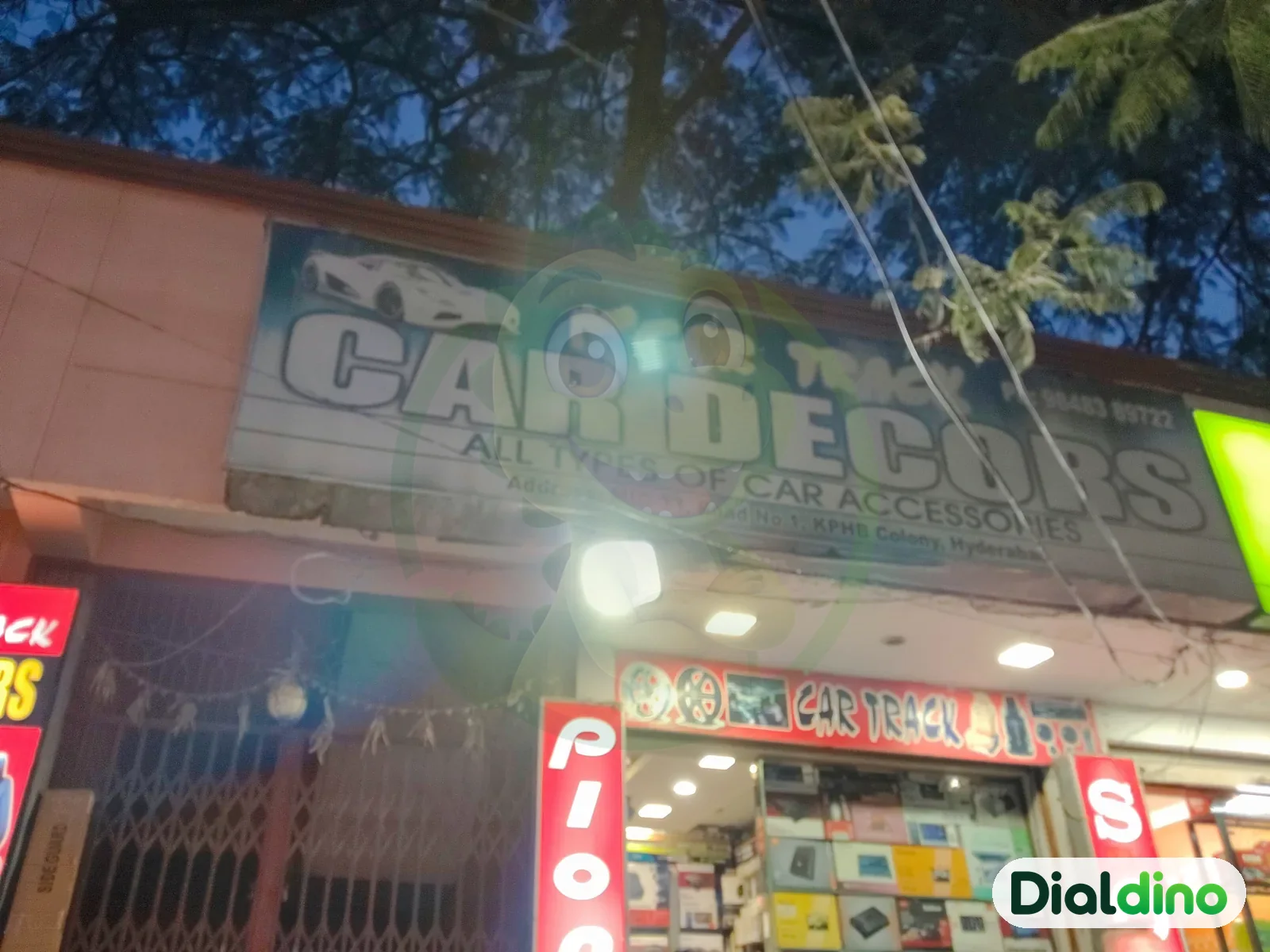 New Car Track Car Decors, signboard