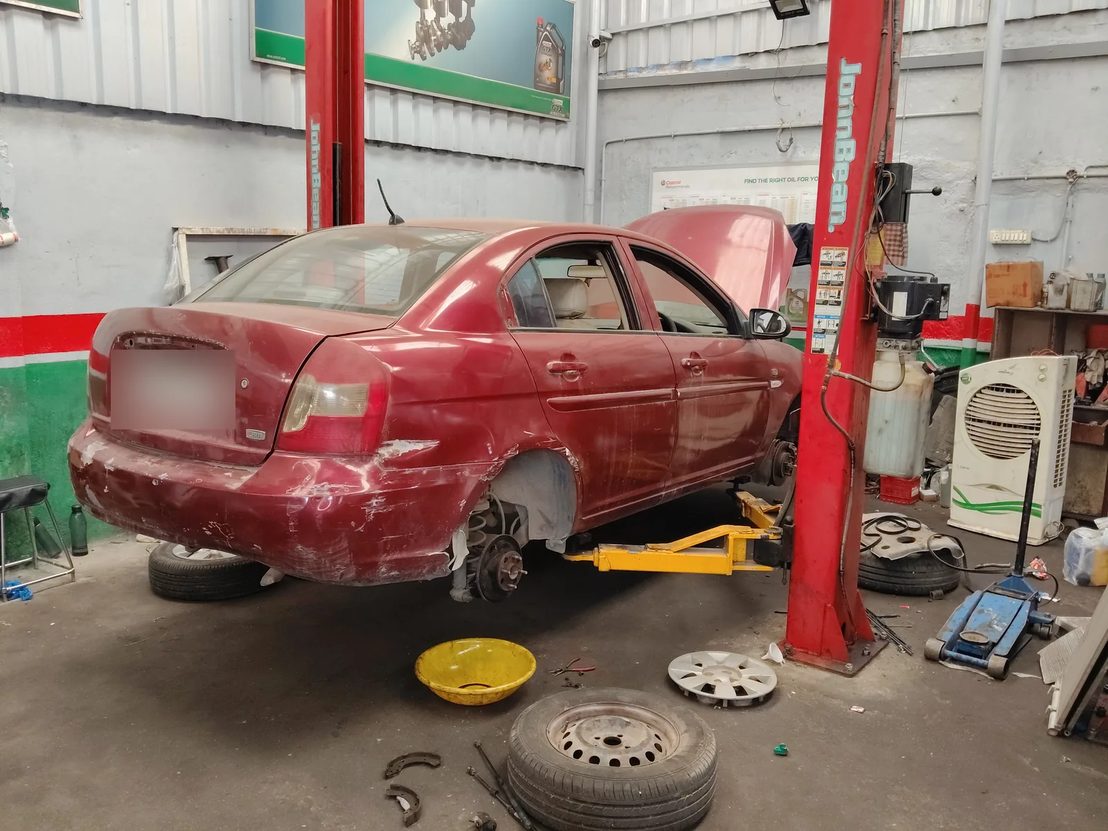 New Focus Car Care, inside the shop, photo 2