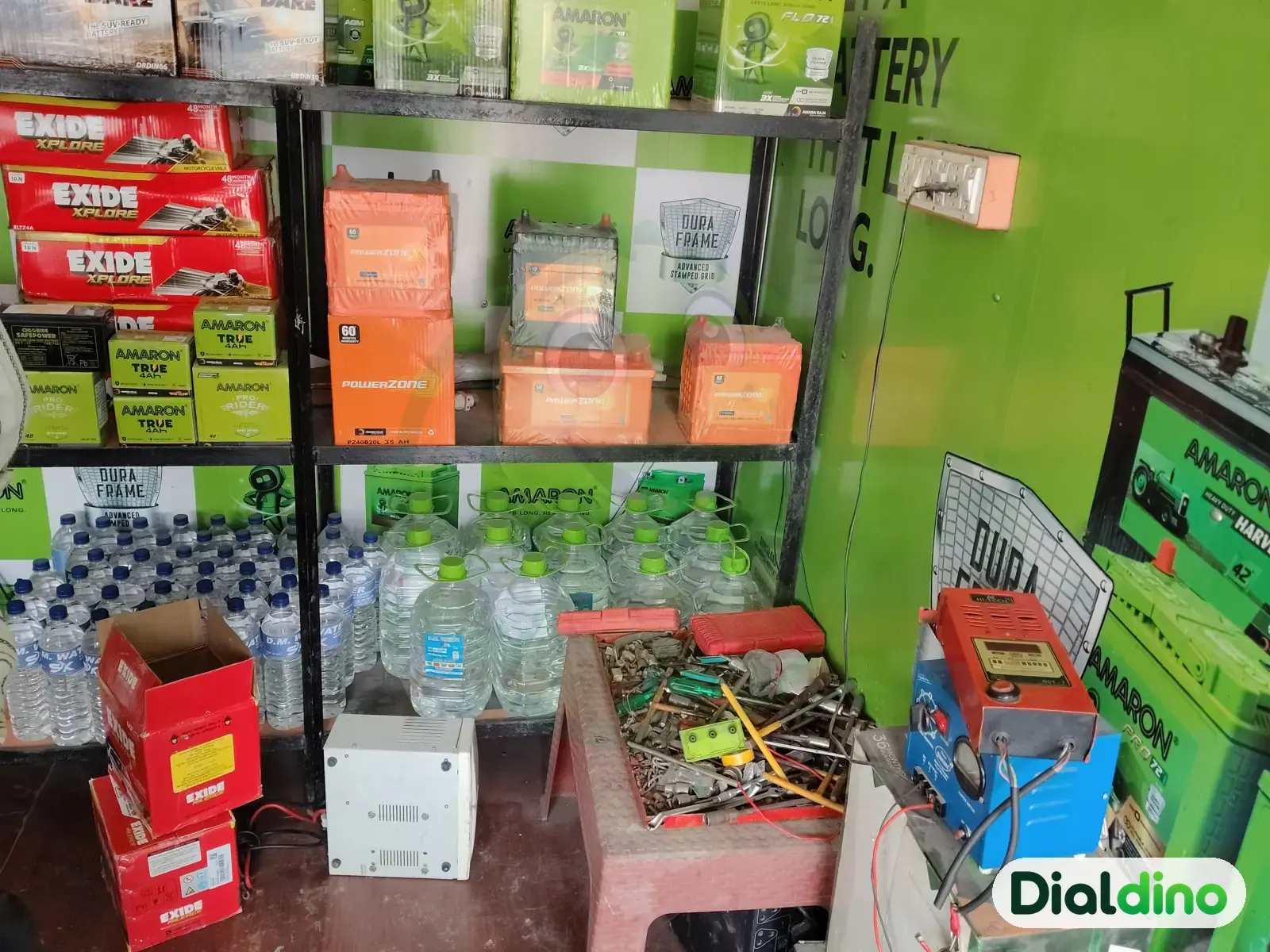 Sri Sairam Batteries, battery stock and tools