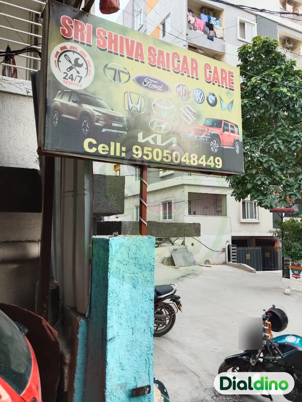 Sri Shiva Sai Car Care, signboard