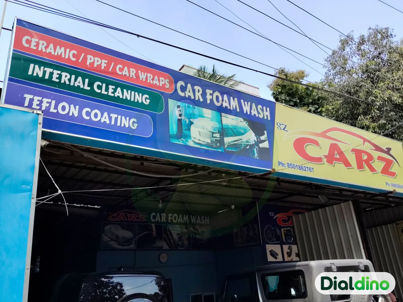 SZ Carz Car Foam Wash, storefront