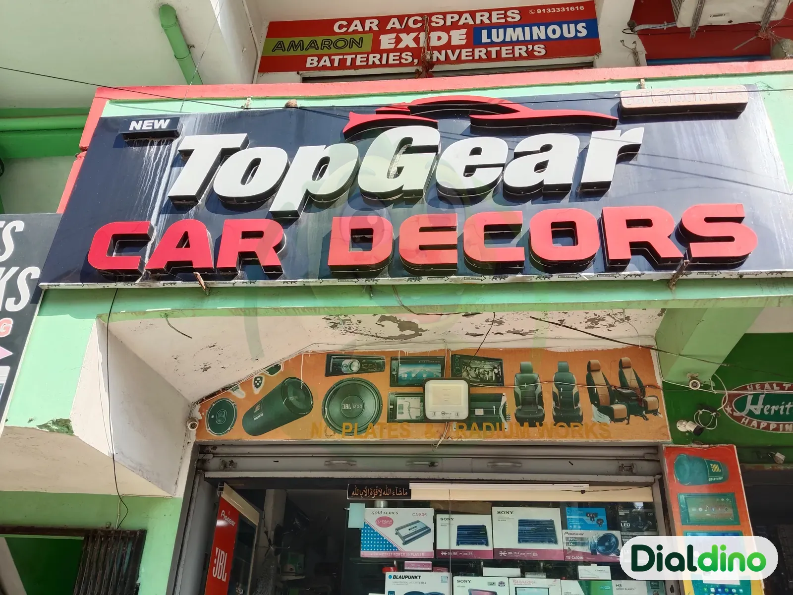 Top Gear Car Decors, storefront